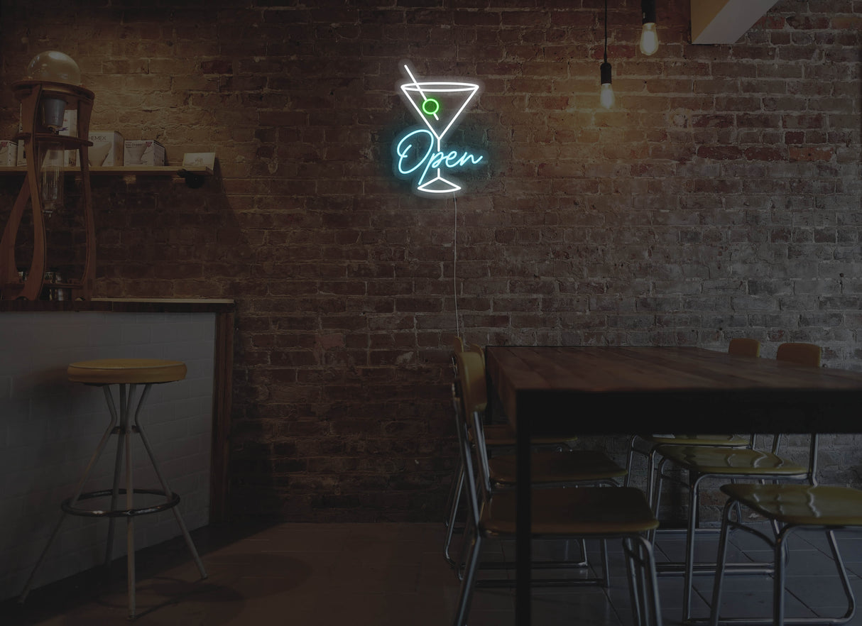 Bar Open Liquid Neon Sign