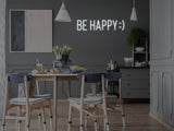 Be Happy LED Neon Sign