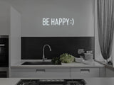 Be Happy LED Neon Sign
