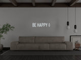 Be Happy LED Neon Sign
