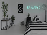 Be Happy LED Neon Sign