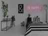 Be Happy LED Neon Sign