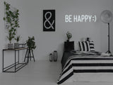 Be Happy LED Neon Sign