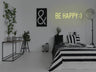 Be Happy LED Neon Sign