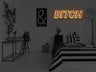 Bitch LED Neon Sign