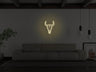Bull Skull Liquid Neon Sign