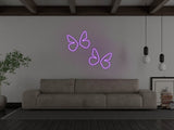 Butterfly Liquid Neon Sign