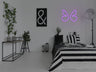 Butterfly Liquid Neon Sign