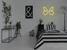 Butterfly Liquid Neon Sign