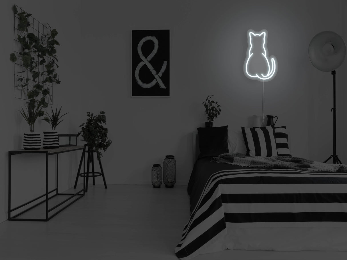 Cat Liquid Neon Sign