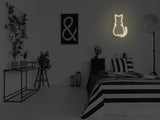 Cat Liquid Neon Sign