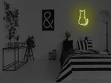 Cat Liquid Neon Sign