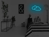 Clouds Liquid Neon Sign