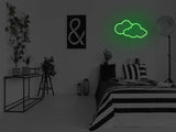 Clouds Liquid Neon Sign