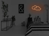 Clouds Liquid Neon Sign
