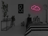 Clouds Liquid Neon Sign