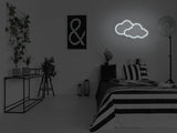 Clouds Liquid Neon Sign