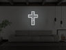 Crucifix LED Neon Sign
