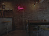 Cute Open Liquid Neon Sign