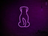 Dog Liquid Neon Sign