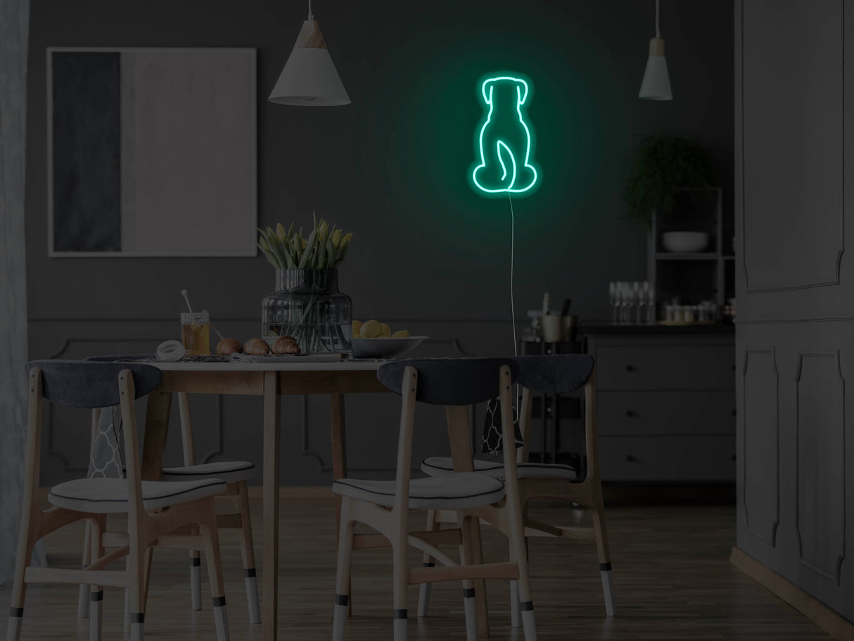 Dog Liquid Neon Sign