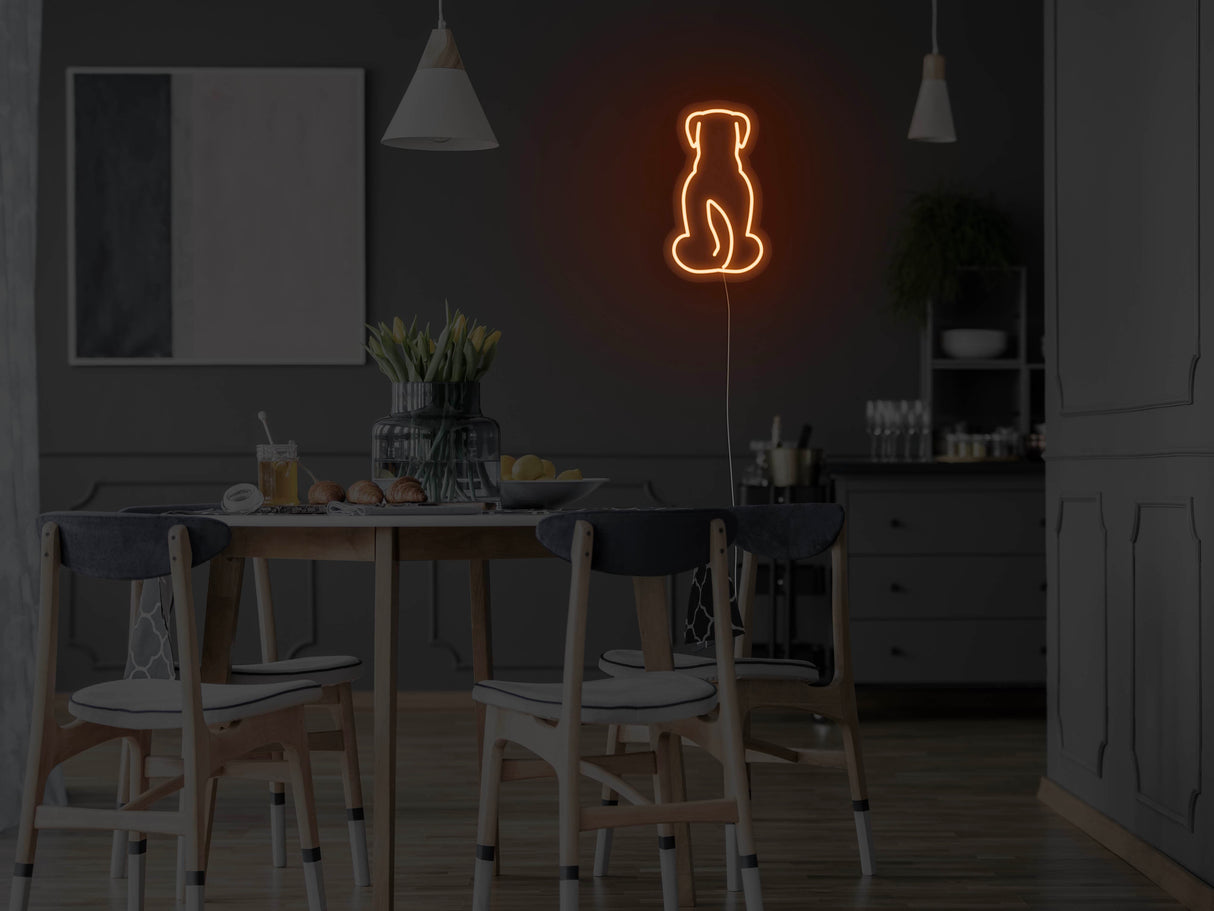 Dog Liquid Neon Sign