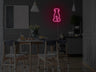 Dog Liquid Neon Sign