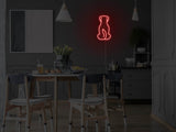 Dog Liquid Neon Sign