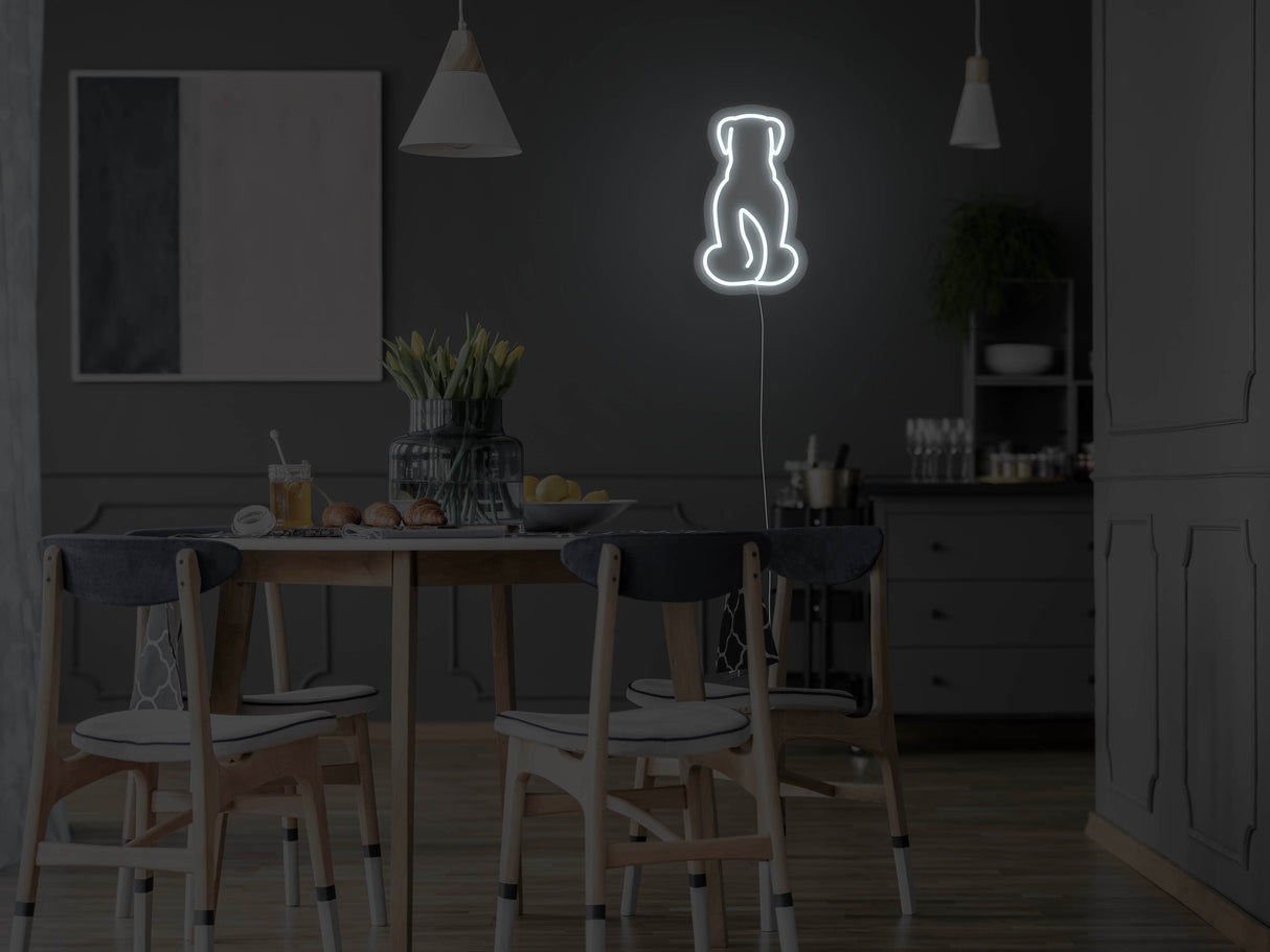 Dog Liquid Neon Sign