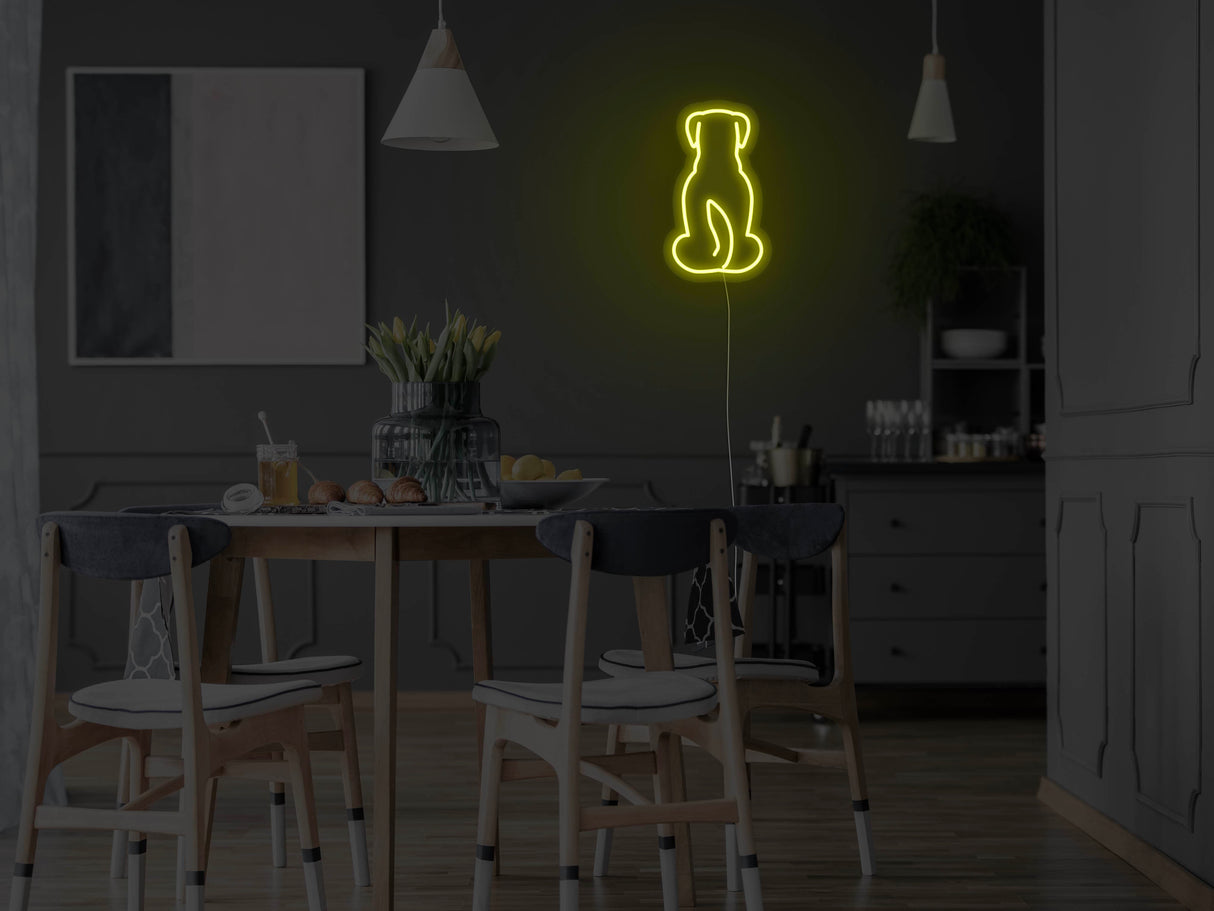 Dog Liquid Neon Sign