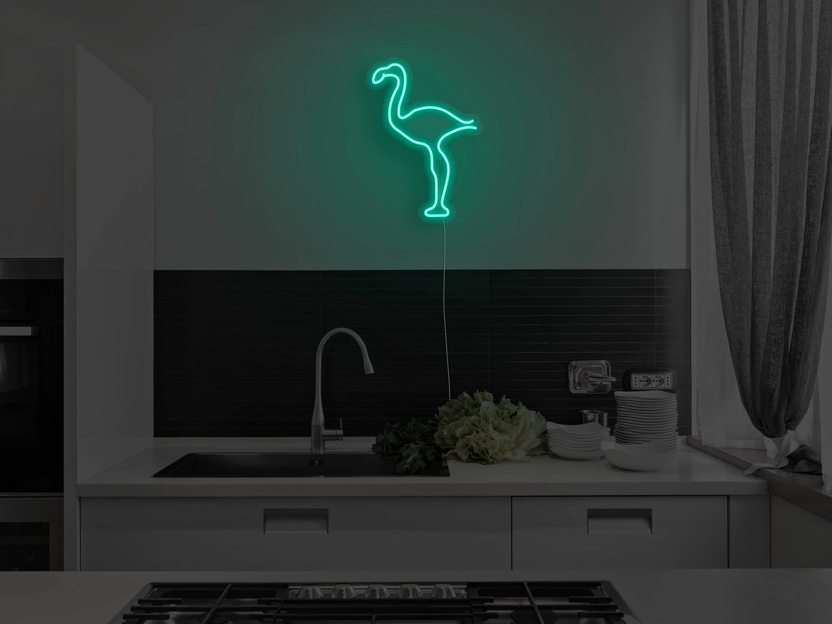 Flamingo Liquid Neon Sign