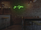 Flower Open Liquid Neon Sign