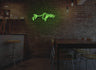 Flower Open Liquid Neon Sign