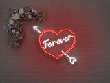 Forever Heart LED Neon Sign