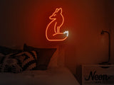 Fox Liquid Neon Sign