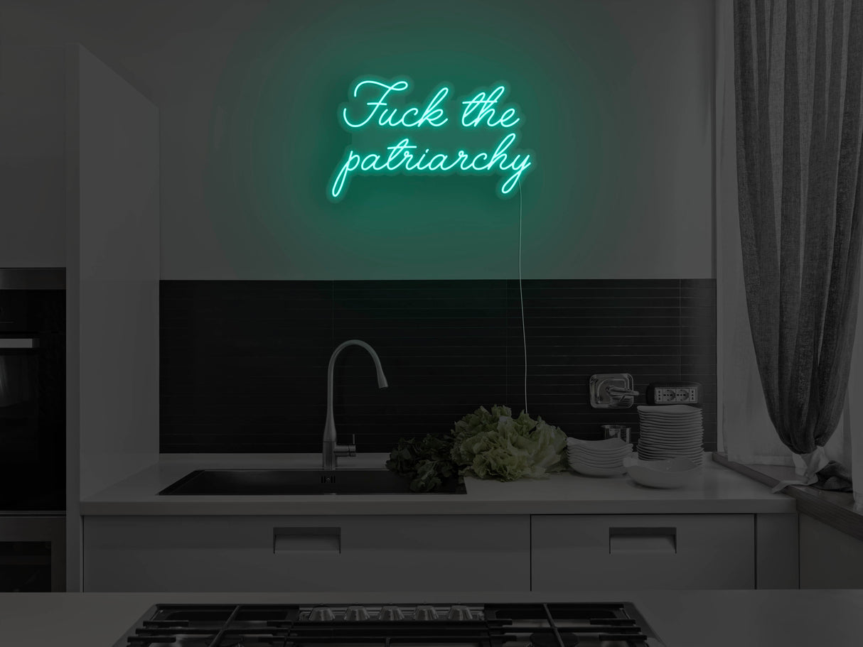 Fuck The Patriarchy LED Neon Sign
