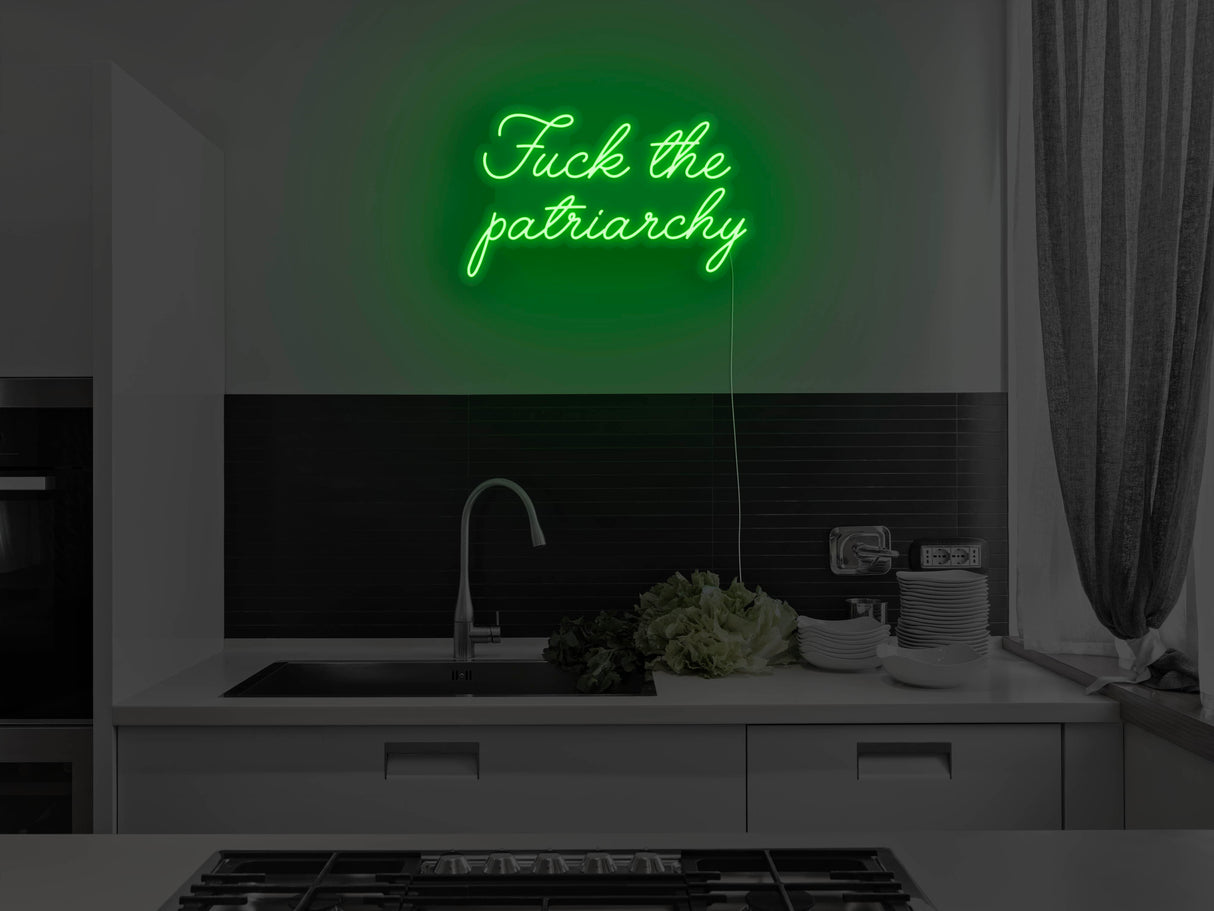 Fuck The Patriarchy LED Neon Sign
