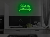 Fuck The Patriarchy LED Neon Sign