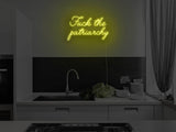 Fuck The Patriarchy LED Neon Sign