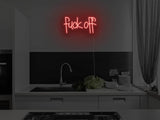 Fuck Off Liquid Neon Sign