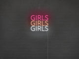 Girls Girls Girls LED Neon Sign