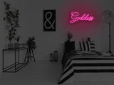Goddess LED Neon Sign