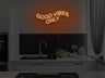 Good Vibes Only Liquid Neon Sign