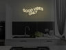 Good Vibes Only Liquid Neon Sign