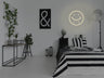 Happy Sad Face LED Neon Sign