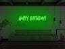 Happy Birthday LED Neon Sign