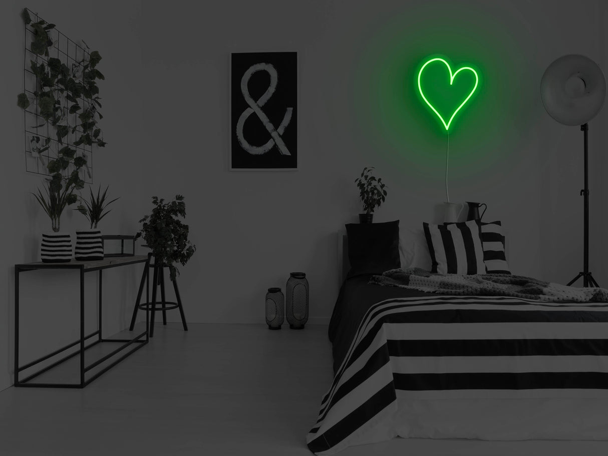 Heart Liquid Neon Sign
