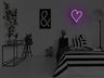 Heart Liquid Neon Sign