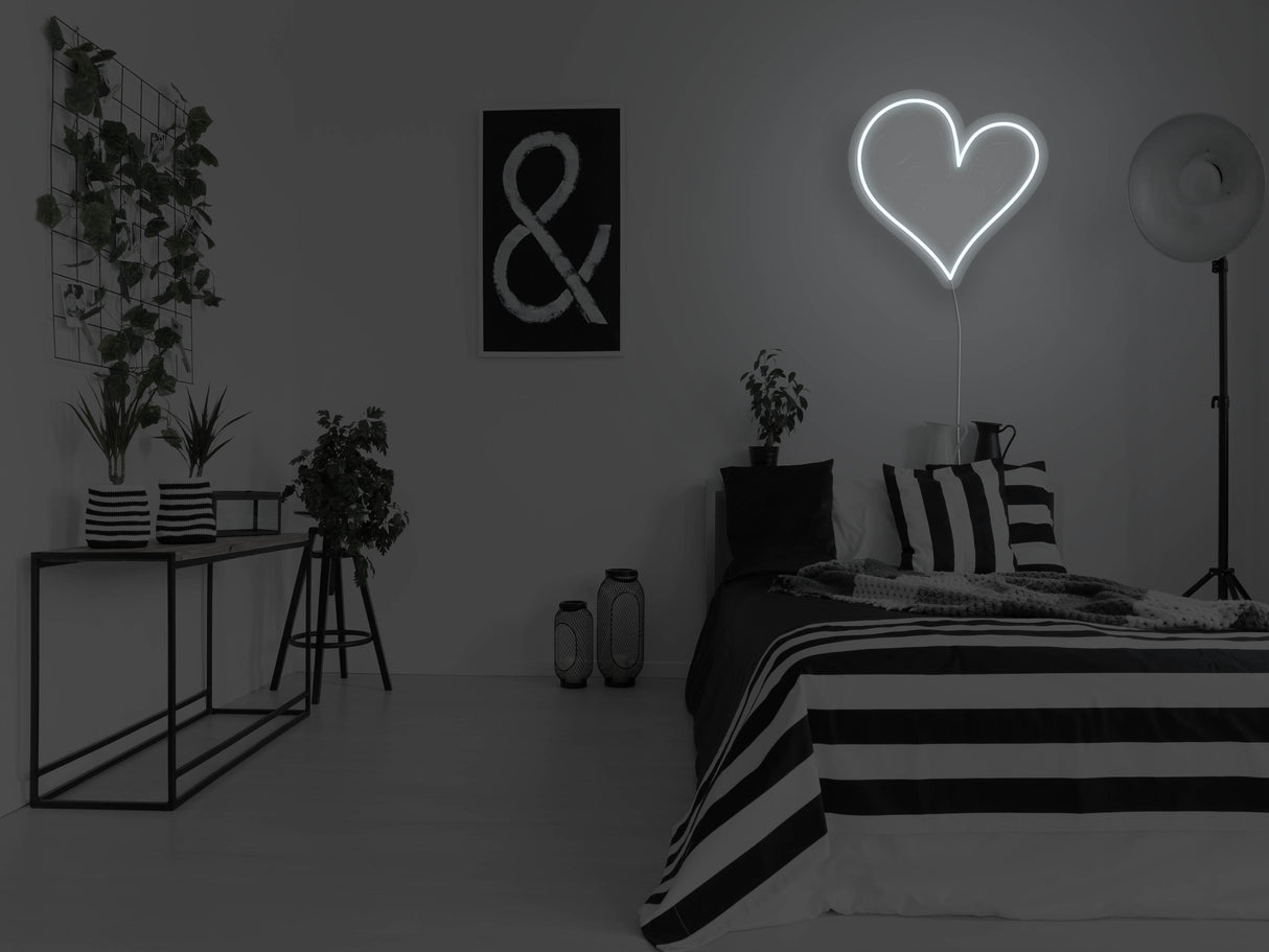 Classic Heart LED Neon Sign