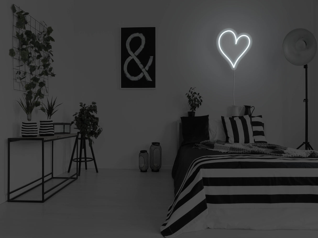 Heart Liquid Neon Sign